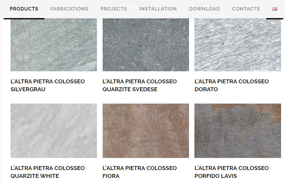 sintered stone paving new website