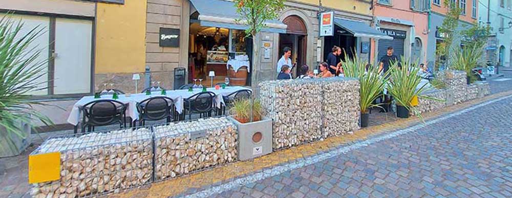 Dividing walls, Bergamo