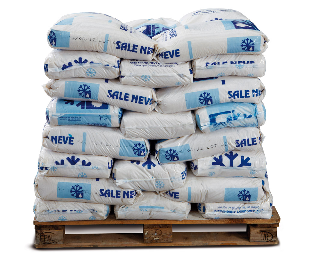 Sale sciogli neve antighiaccio • Granulati Zandobbio